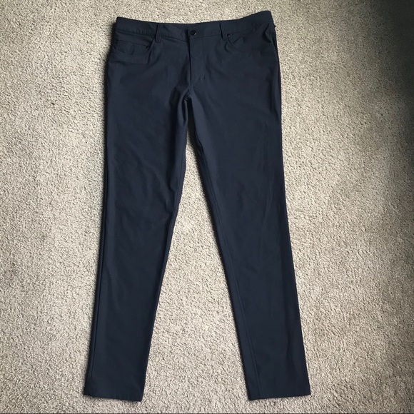 Lululemon ABC Pant *Skinny Sz 36/32" In Black